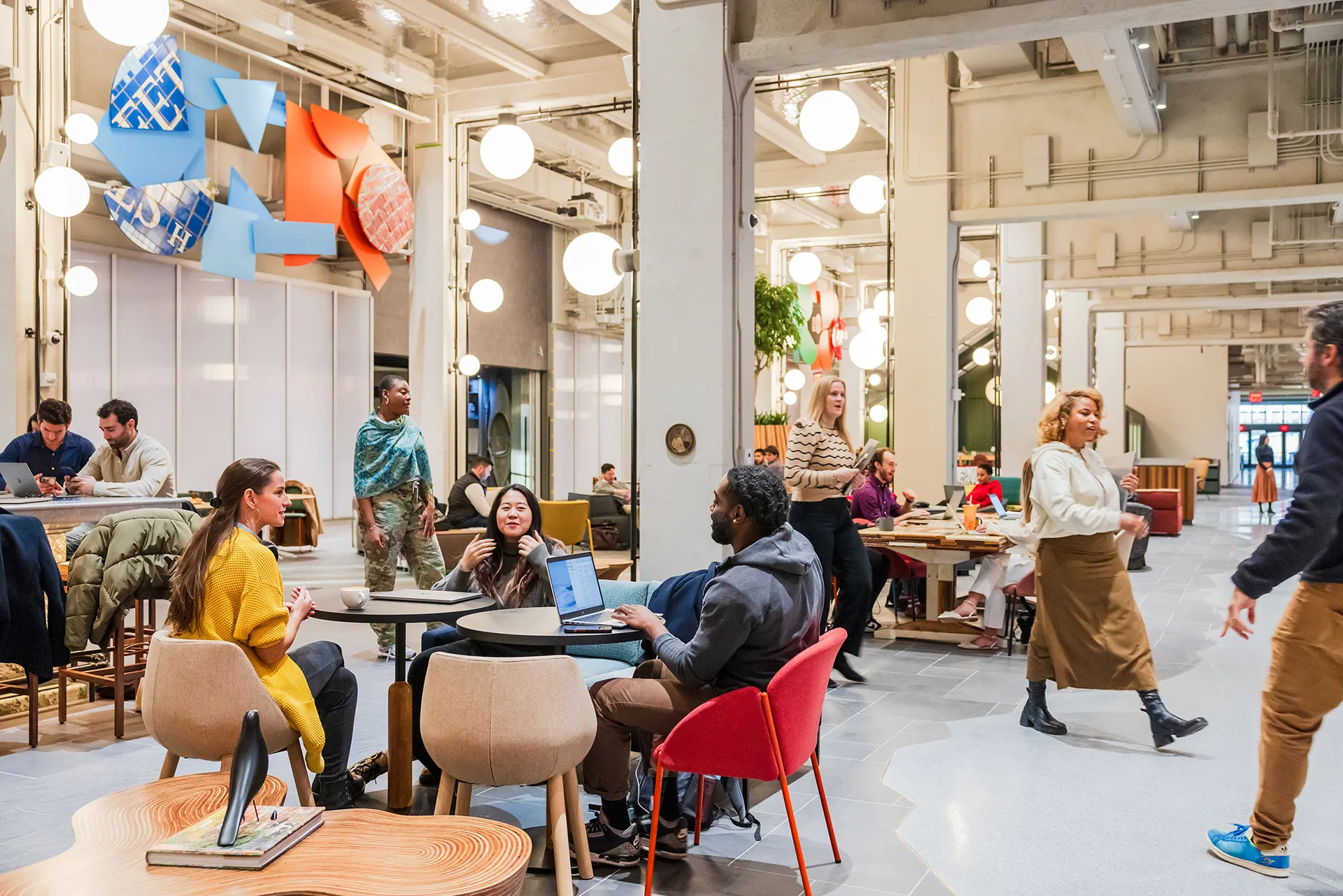 Completed shared space. Photograph courtesy of Google