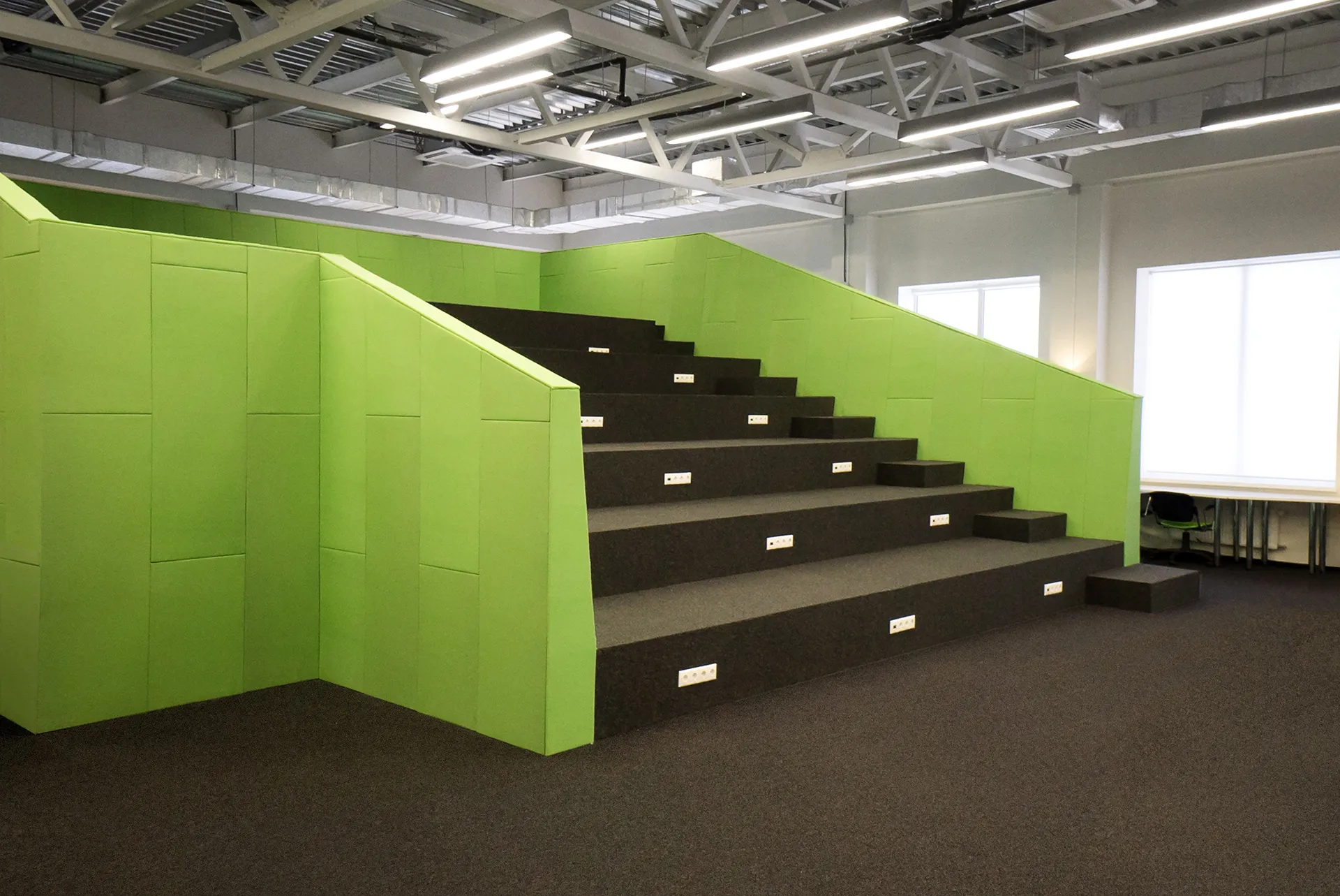 The completed cohort seating