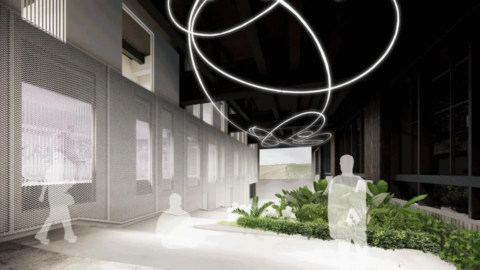 Fitness area lighting study