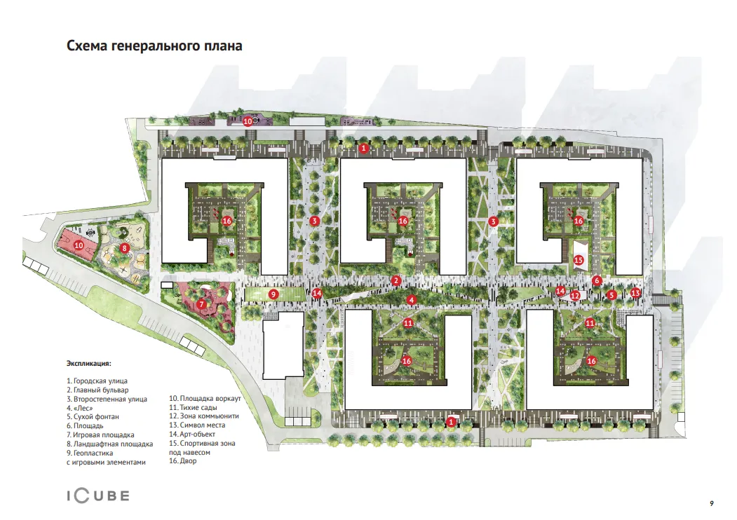 General landscape plan