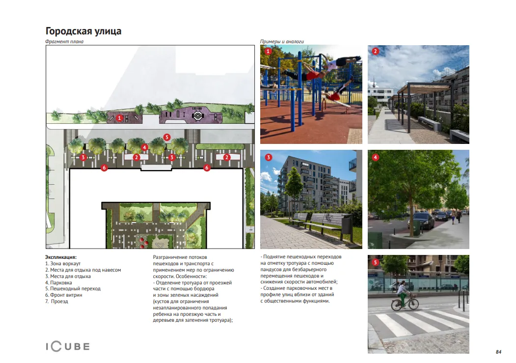 Urban street study with reference images