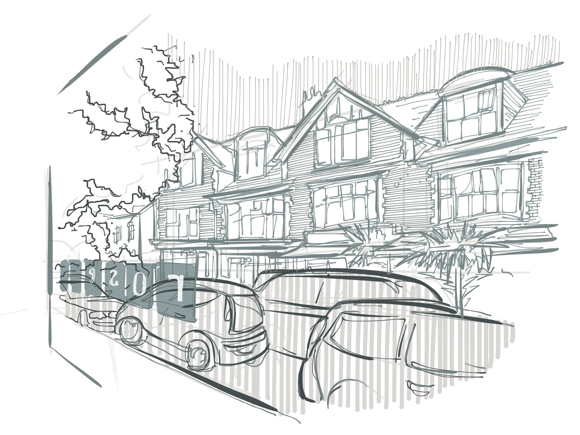 Traces drawing 3