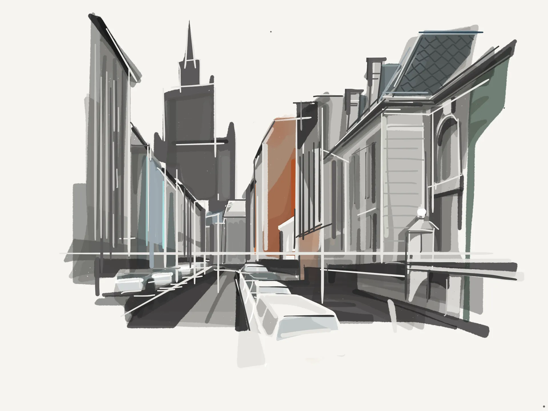 Traces drawing 20